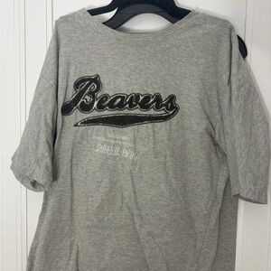 Gray Beavers Kids T-Shirt